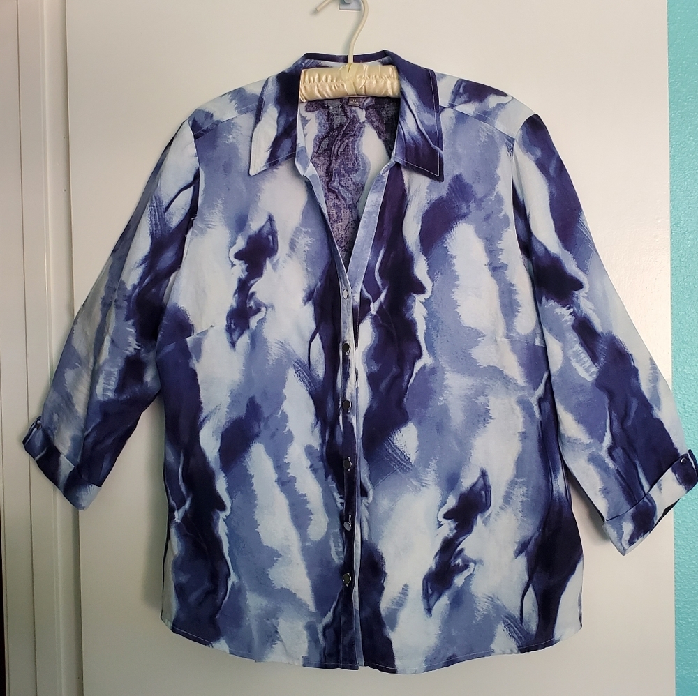 3/4 sleeve blouse JM Collection